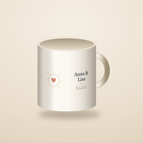 Freundinnen-Set: personalisierte Freundinnen-Tasse