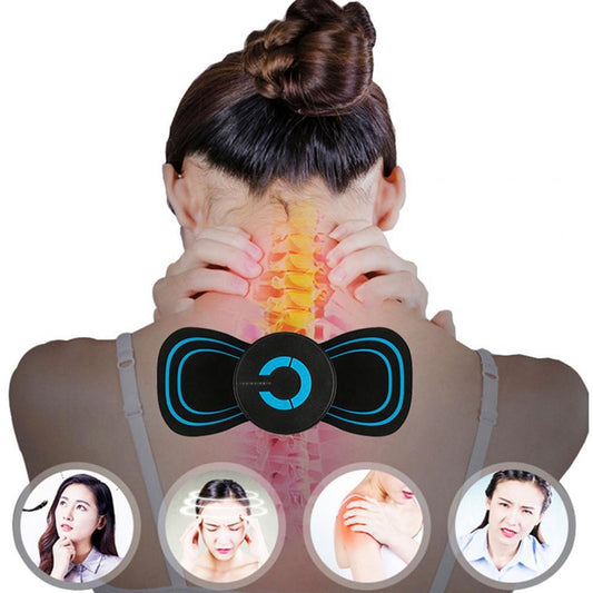 Elektrisches Nackenmassagegerät mit Gel-Pads für entspannende und gesunde Muskelmassage